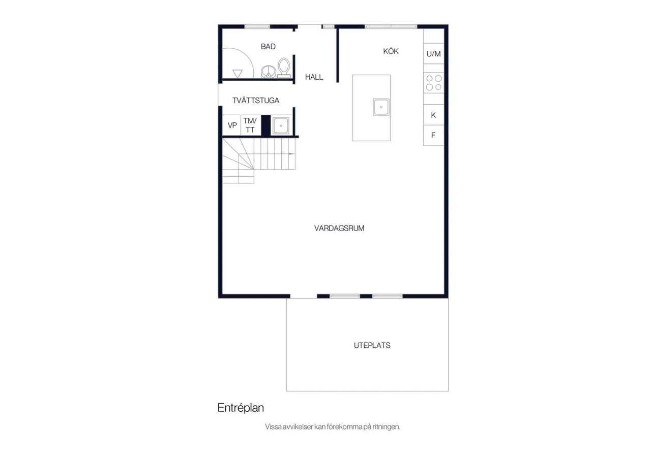 Floor plan for Norra Nygatan 6B