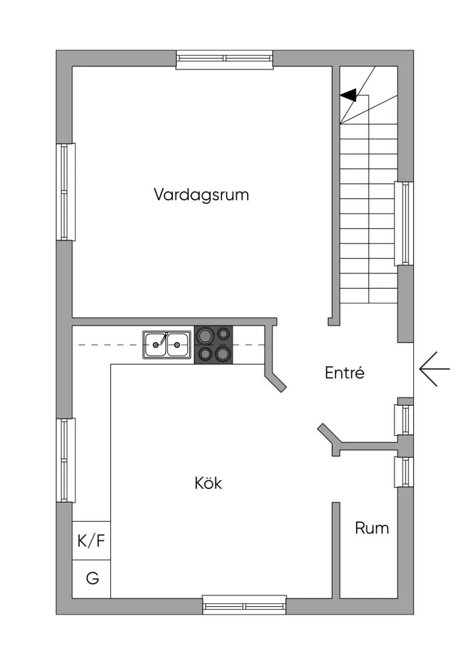 Planritning för Nämnsbovägen