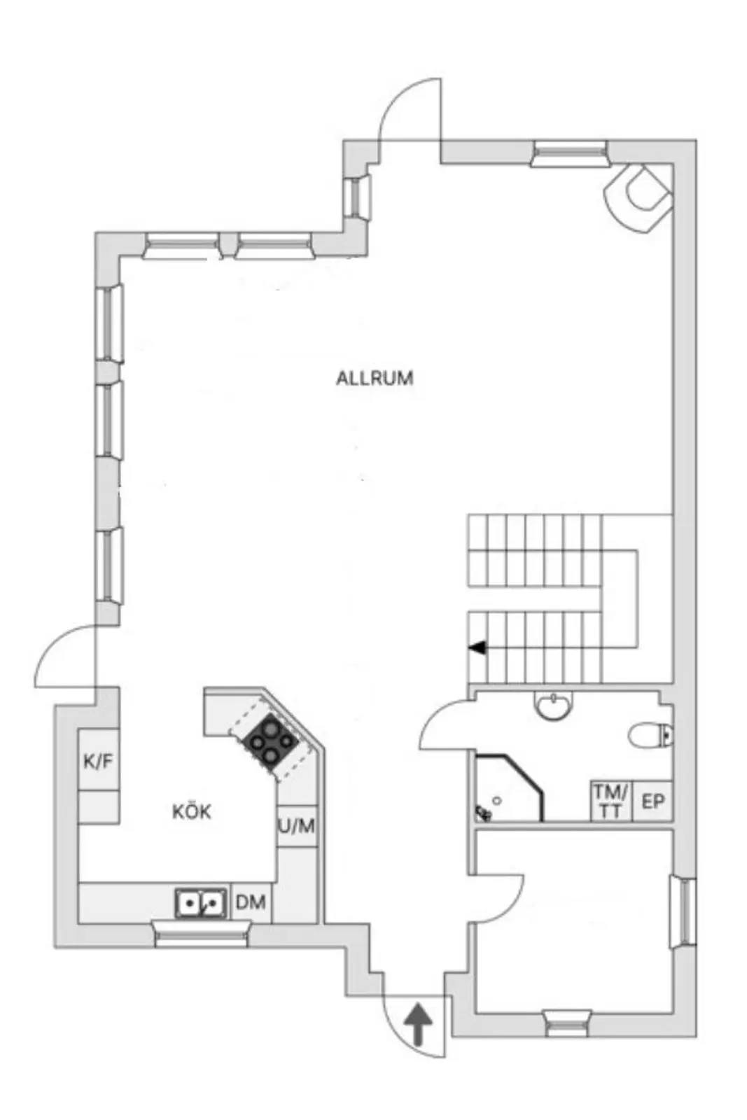 Floor plan for Väskinde Lummelundsväg 259
