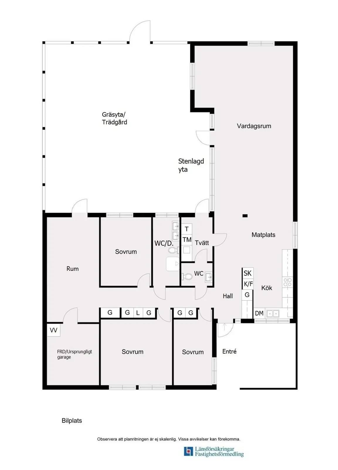 Planritning för Kårstagränd 21