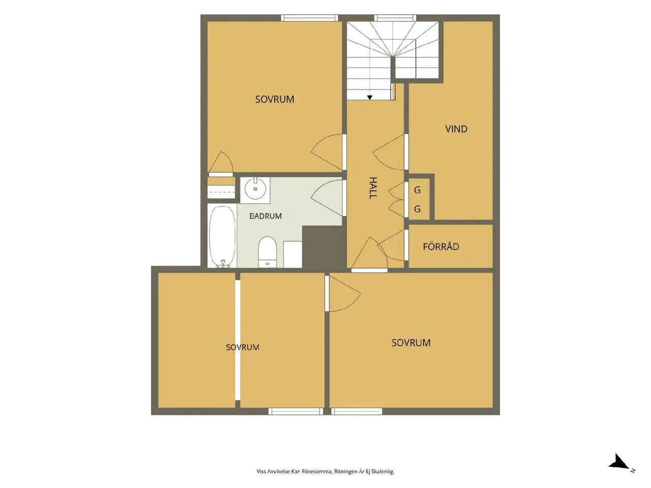 Floor plan for Skårpedal
