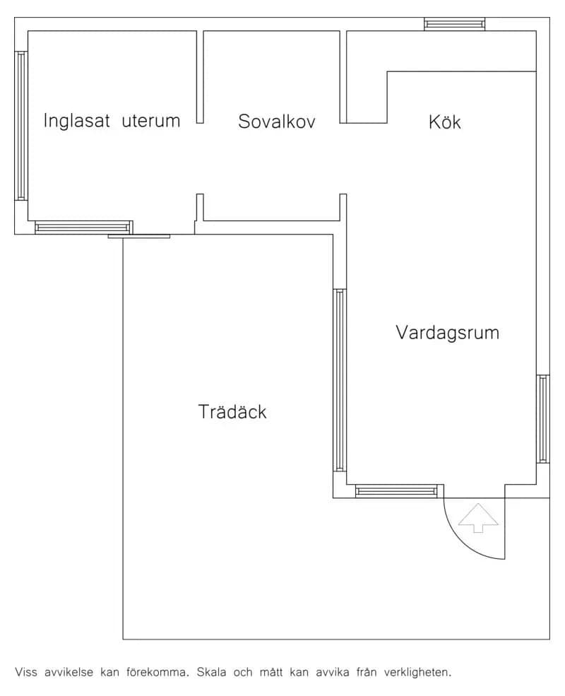 Planritning för Syrenstigen 49 - Ringstorps sommarstad