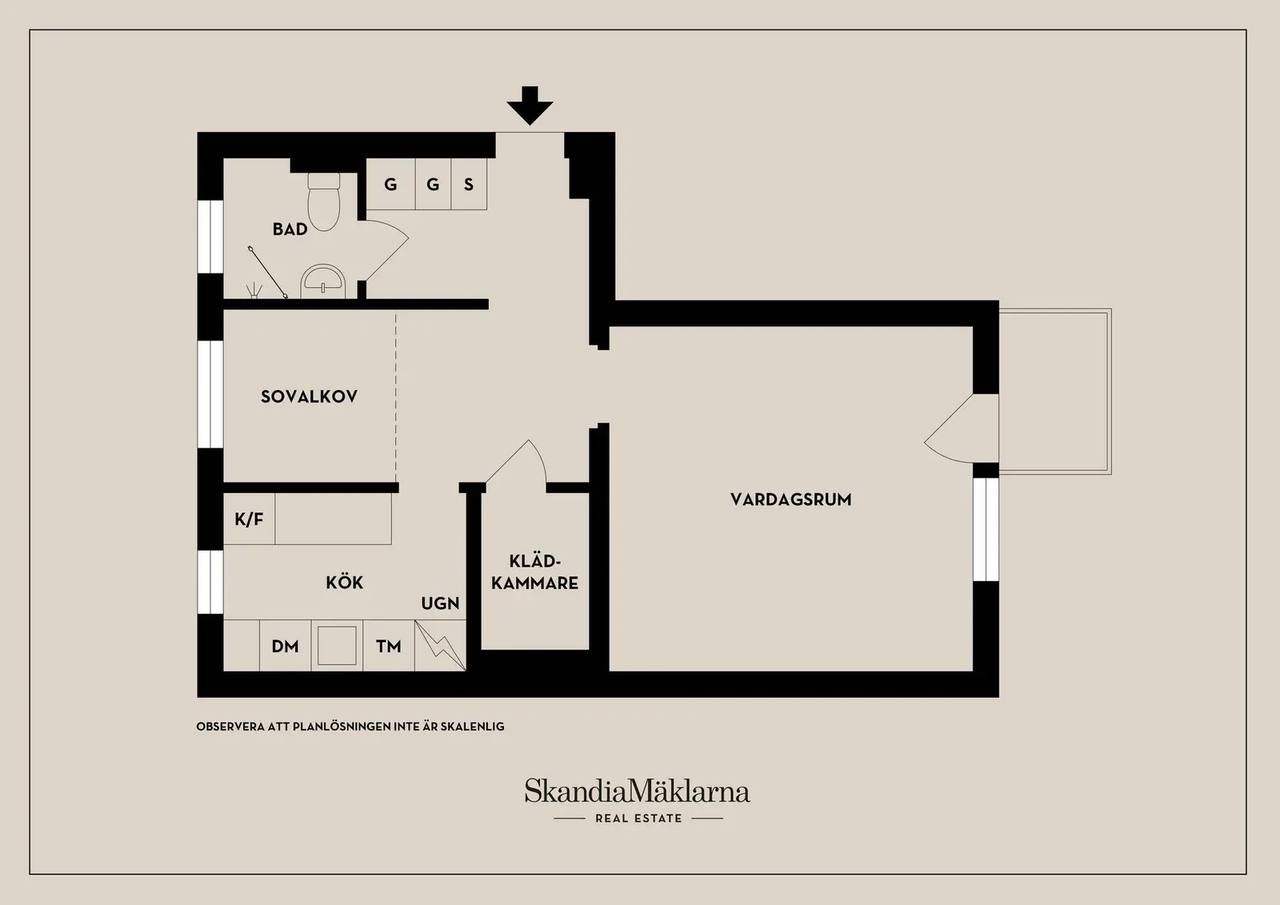 Floor plan for Synålsvägen 3