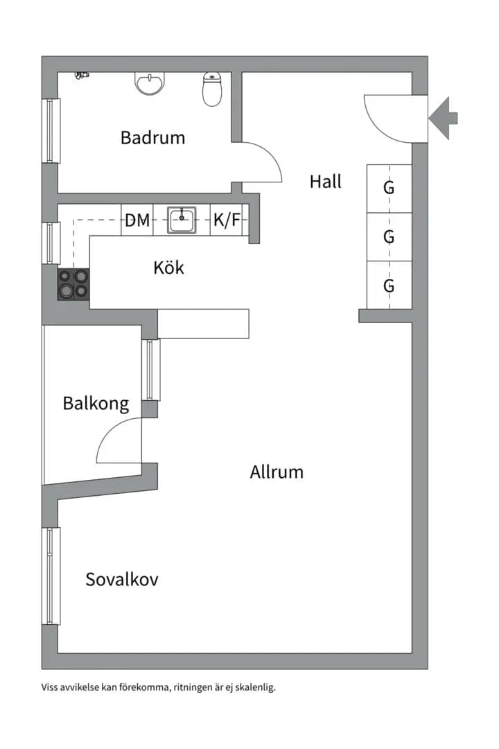 Floor plan for Lina Sandells plan 10