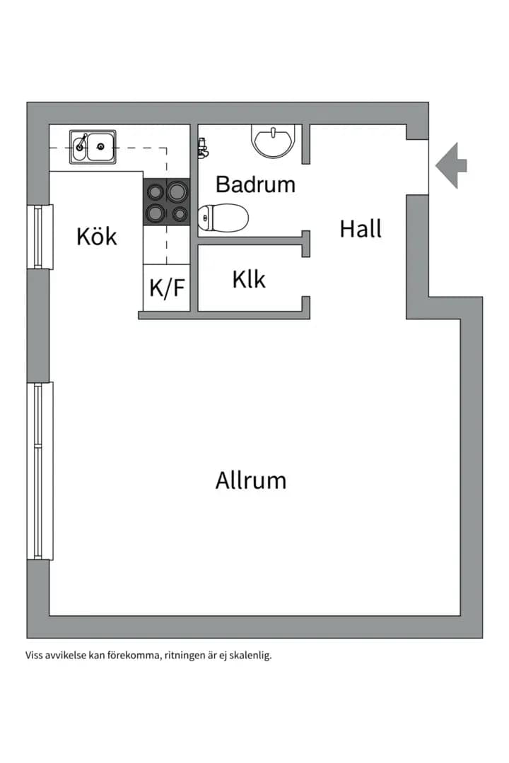 Floor plan for Sparbanksvägen 40