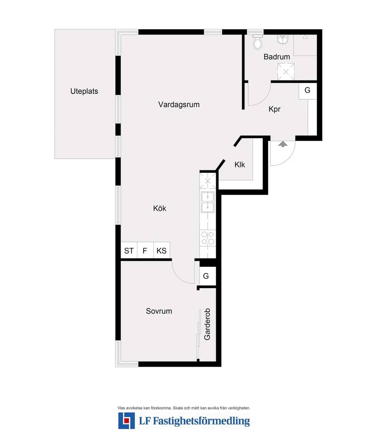 Planritning för Kvarnvägen 20