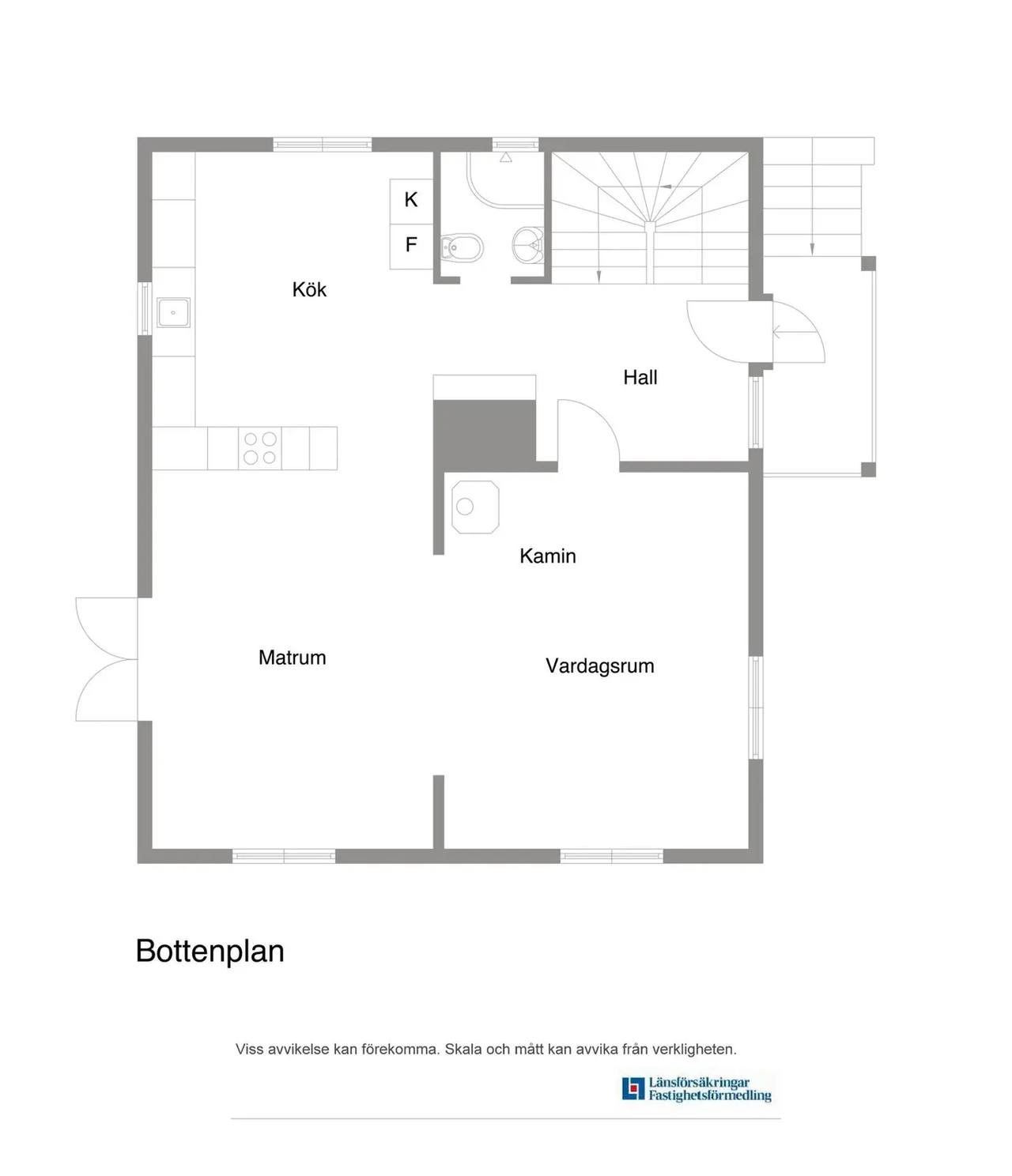 Planritning för Sagavägen 21