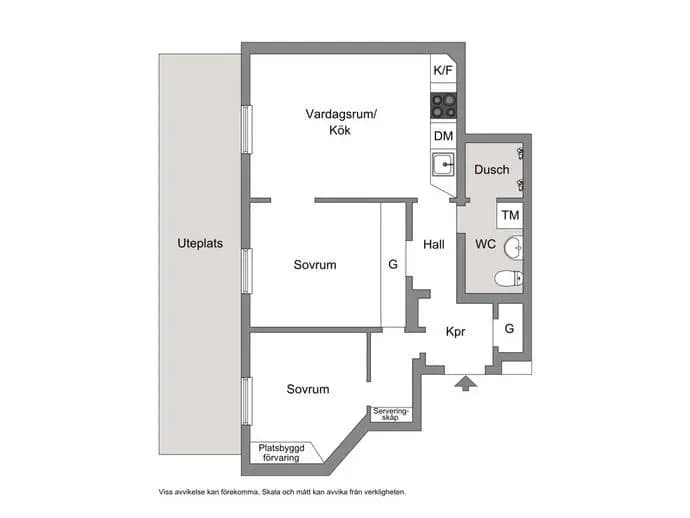Floor plan for Sveavägen 137