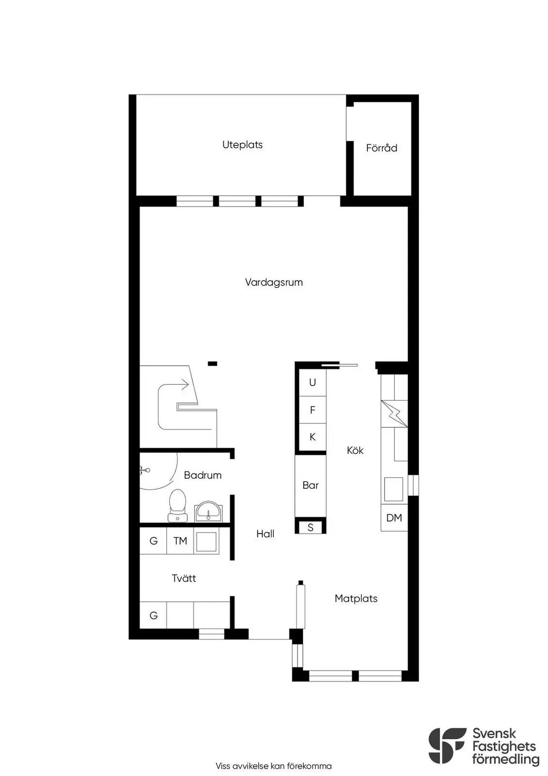 Planritning för Fårövägen 40