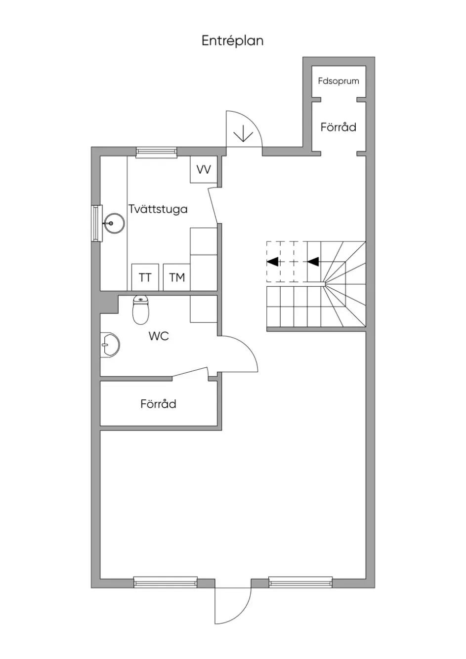 Floor plan for Rodengatan