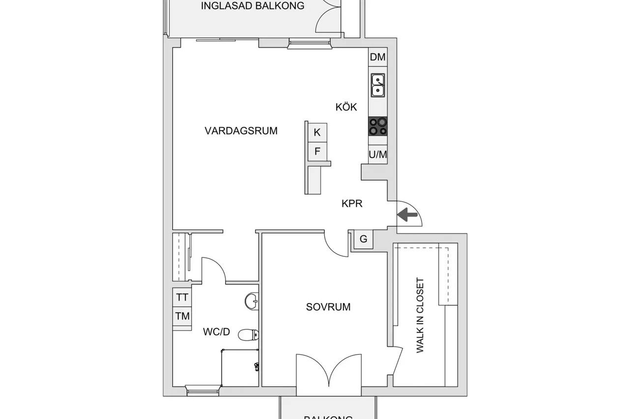 Floor plan for Storsjöstråket 32
