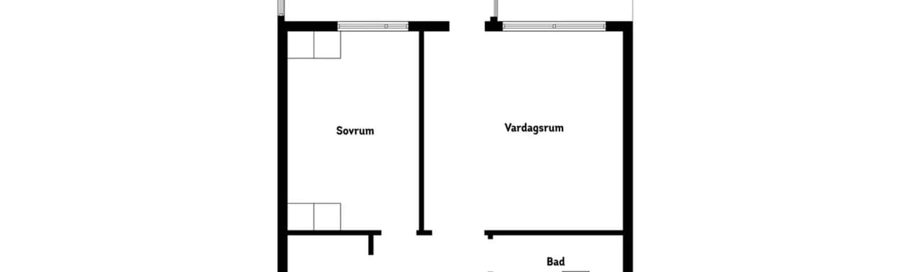Floor plan for Mandelstensvägen 97