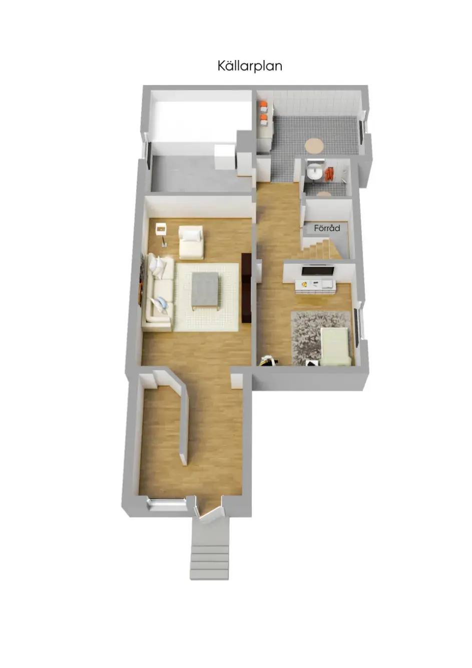 Floor plan for Fiskalsgatan