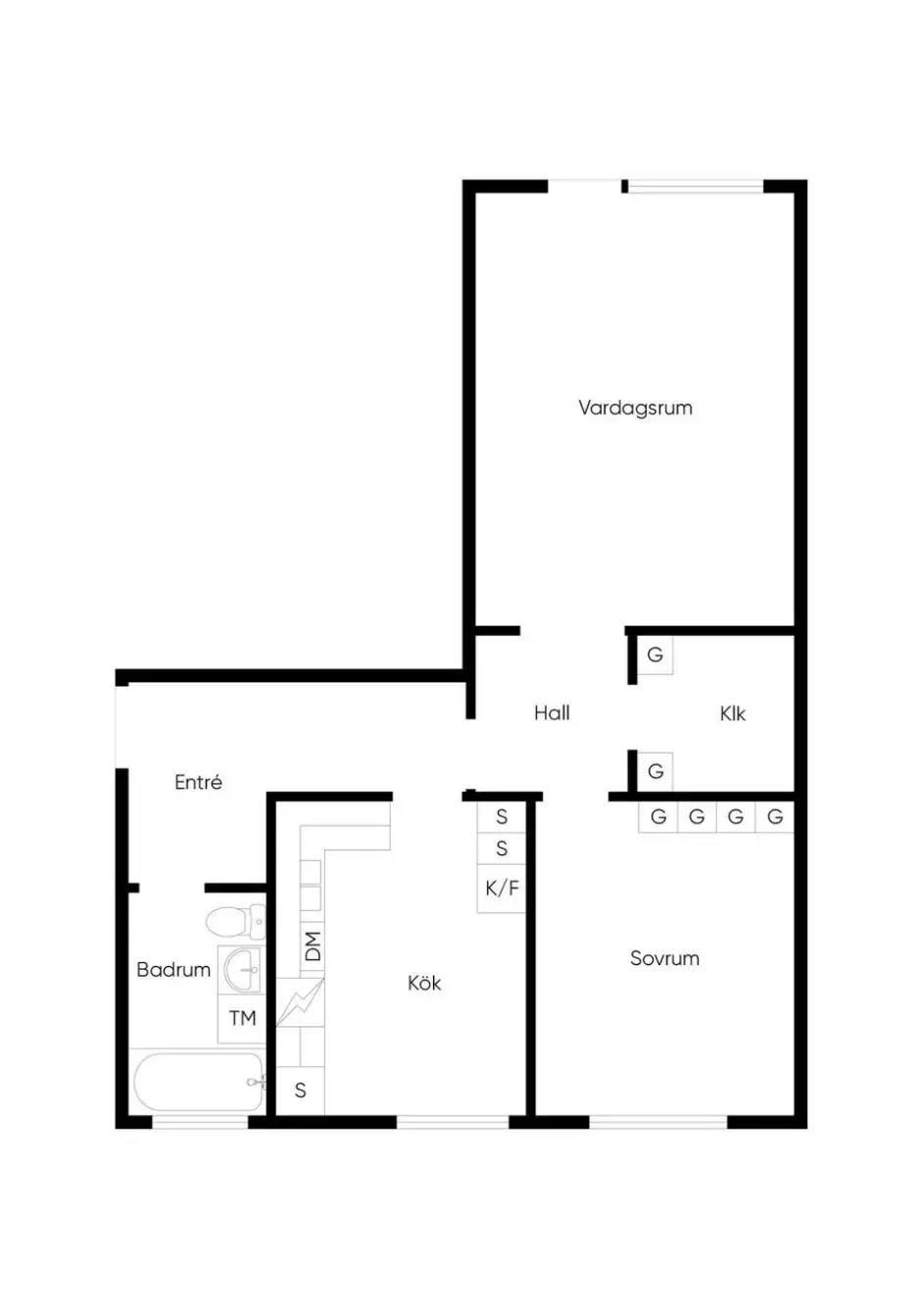 Planritning för Tjelvarvägen