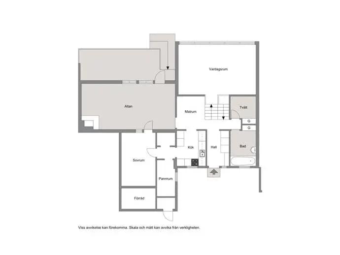 Floor plan for Karlavägen 46