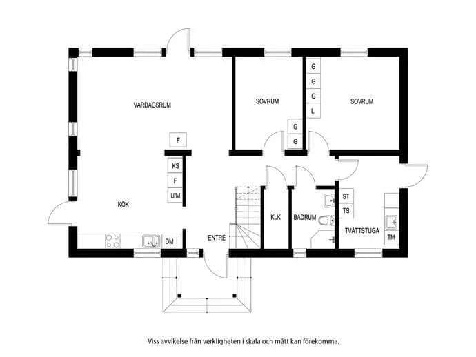 Floor plan for Solhemsbackarna 133