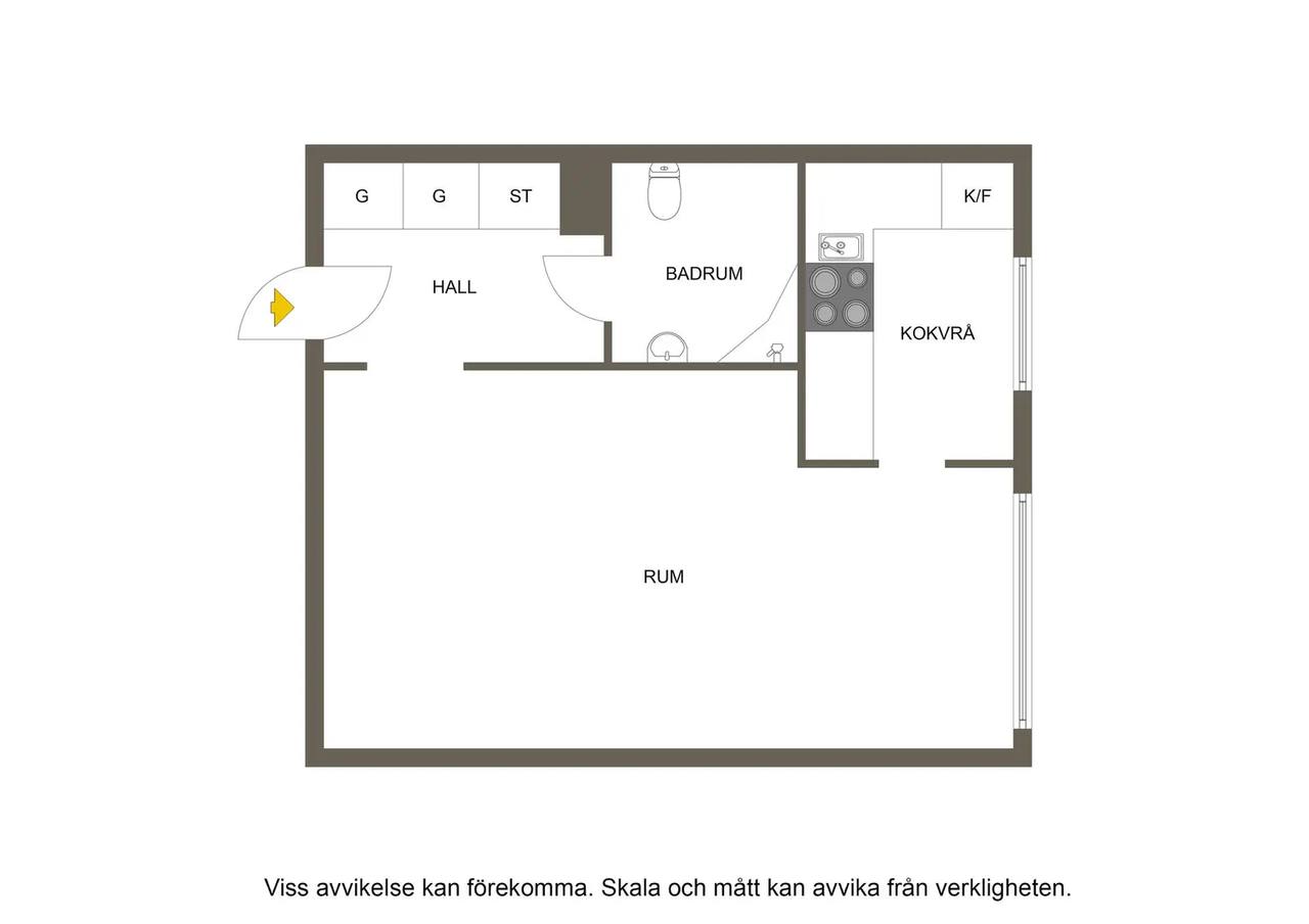 Planritning för Smedvägen 22