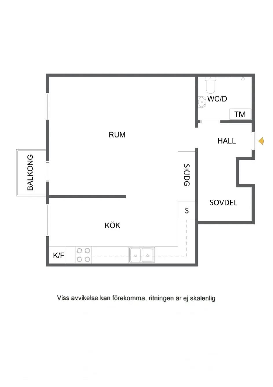 Planritning för Rondellen