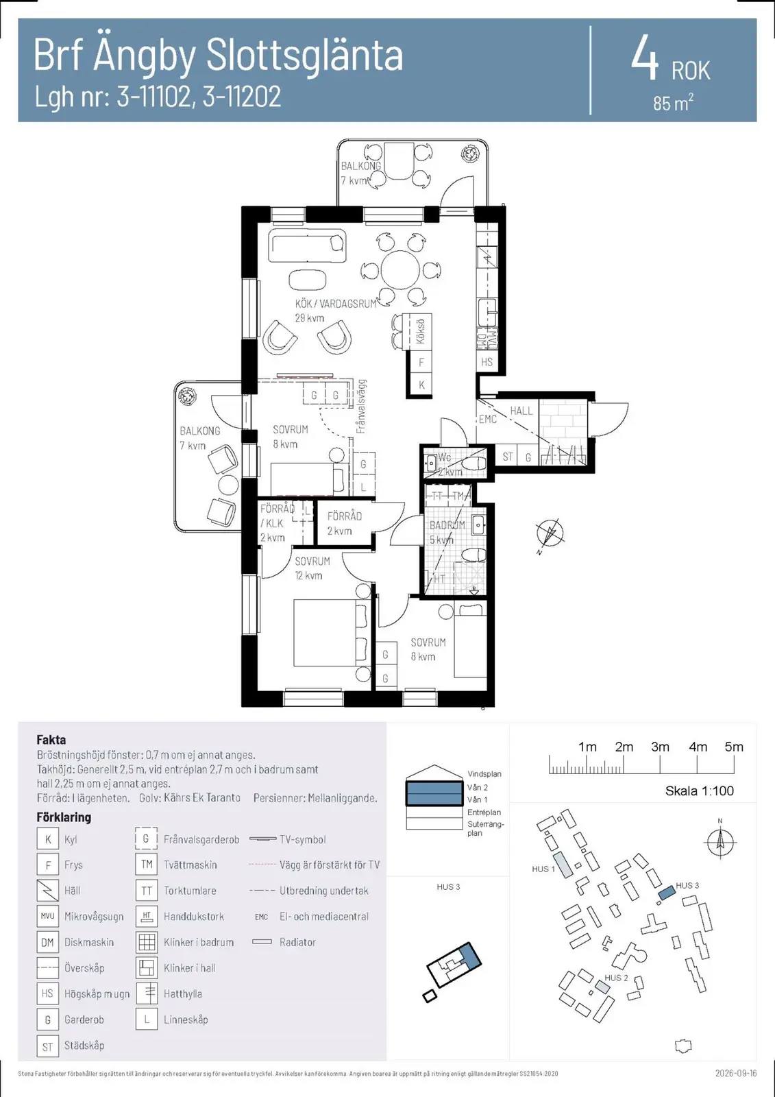 Floor plan for Etapp 1