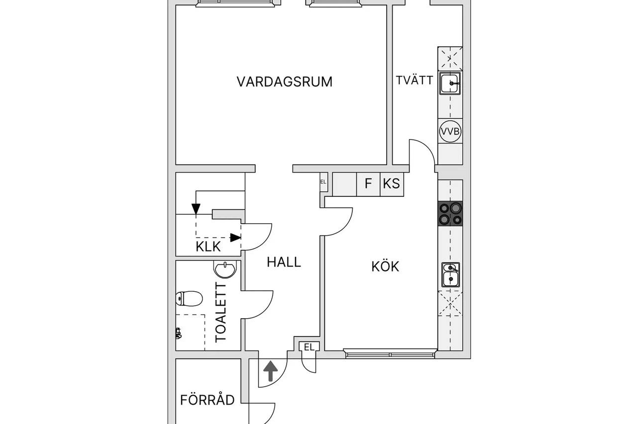 Floor plan for Låkebergsgatan 174