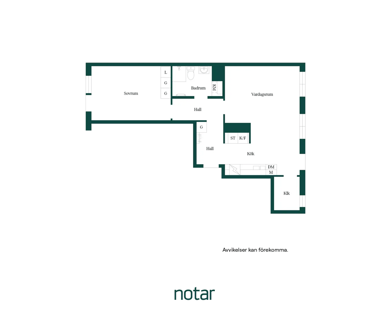 Floor plan for Fröken Göhles Väg 4