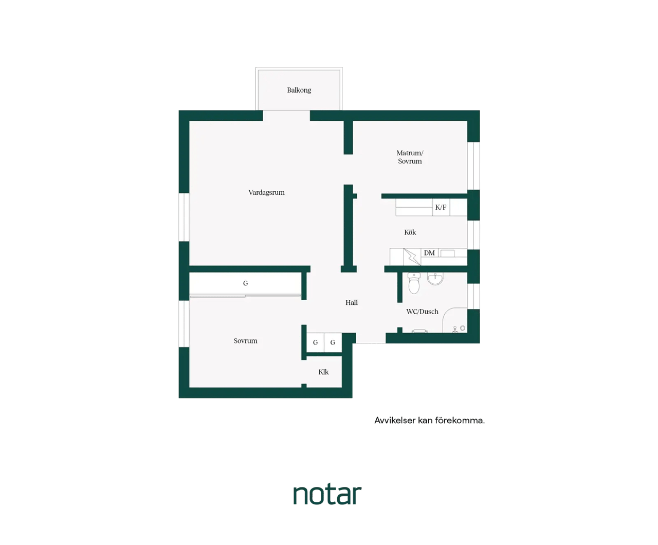 Floor plan for Skagersvägen 15, 1tr