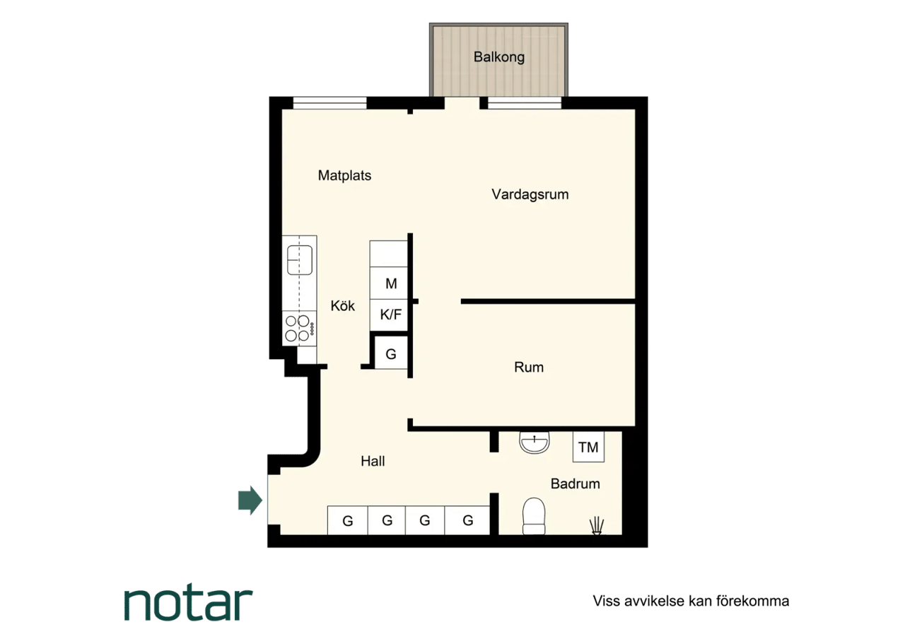 Planritning för Råstensgatan 14