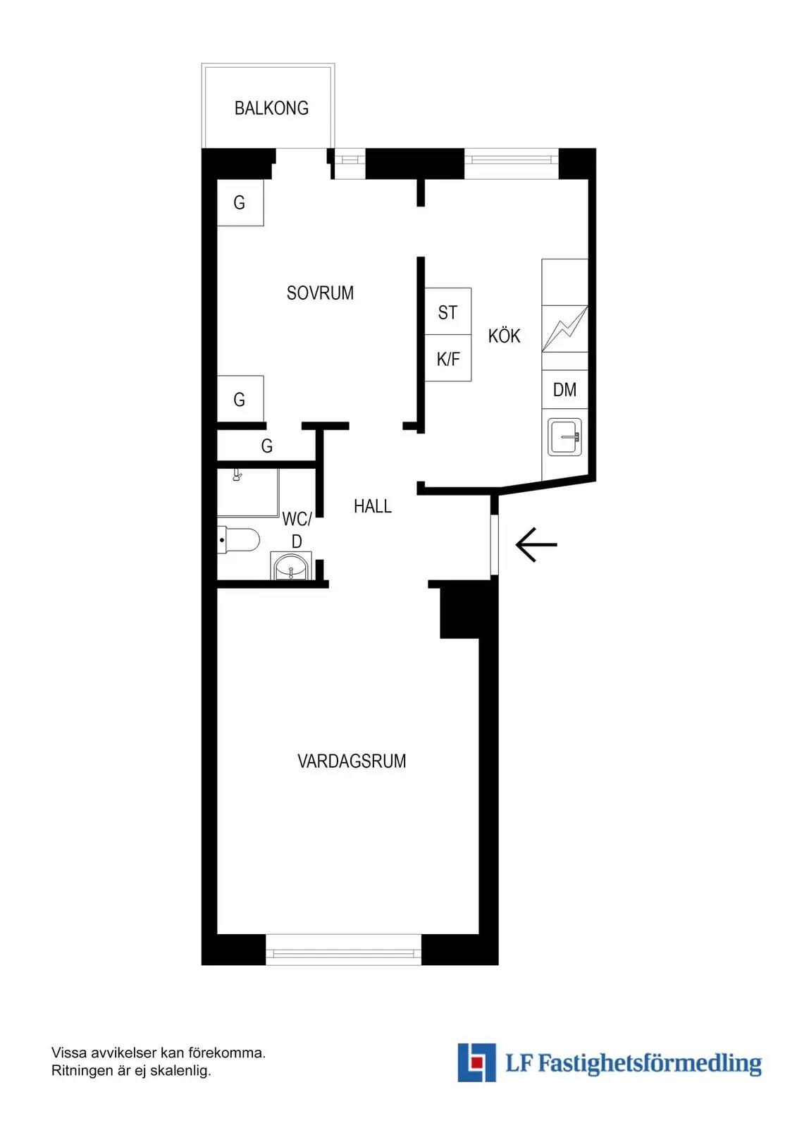 Floor plan for Brålunden 21