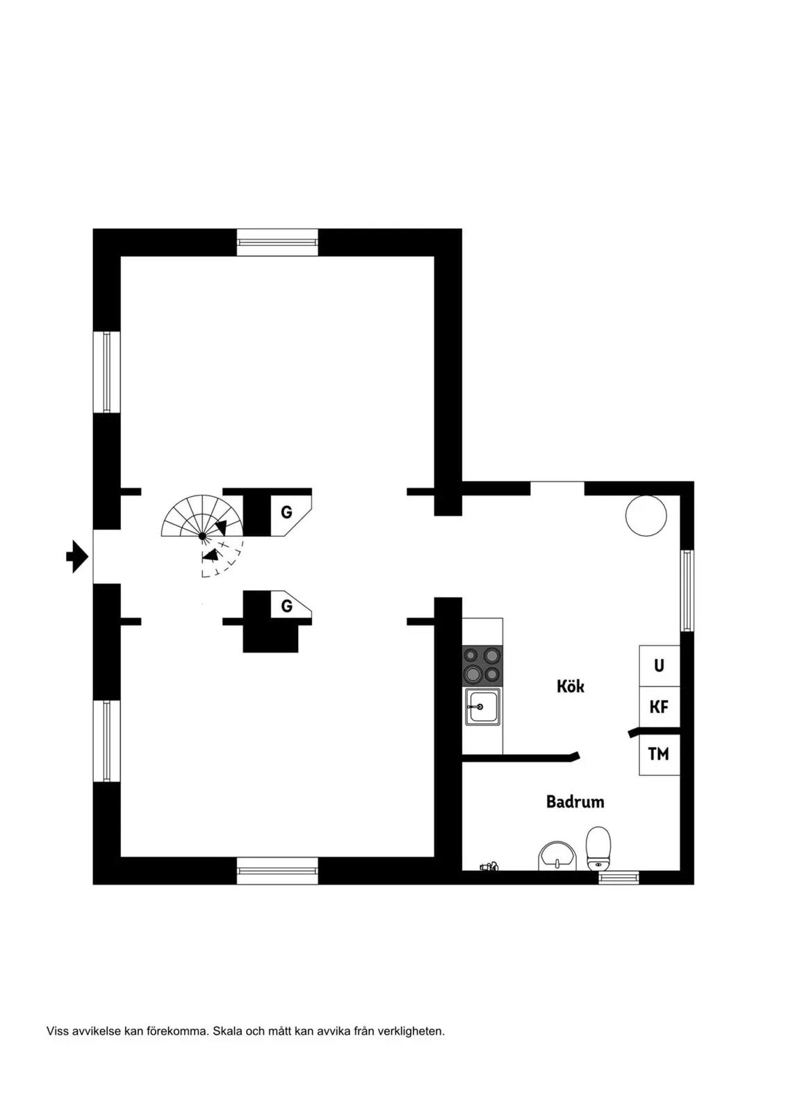 Floor plan for Björke Björksarve 134