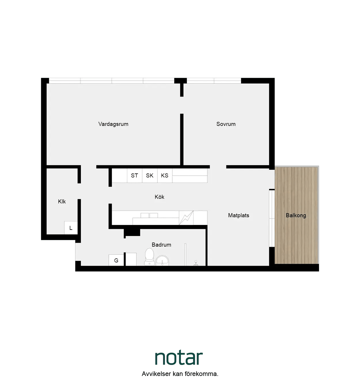 Floor plan for Sunnanväg 14S