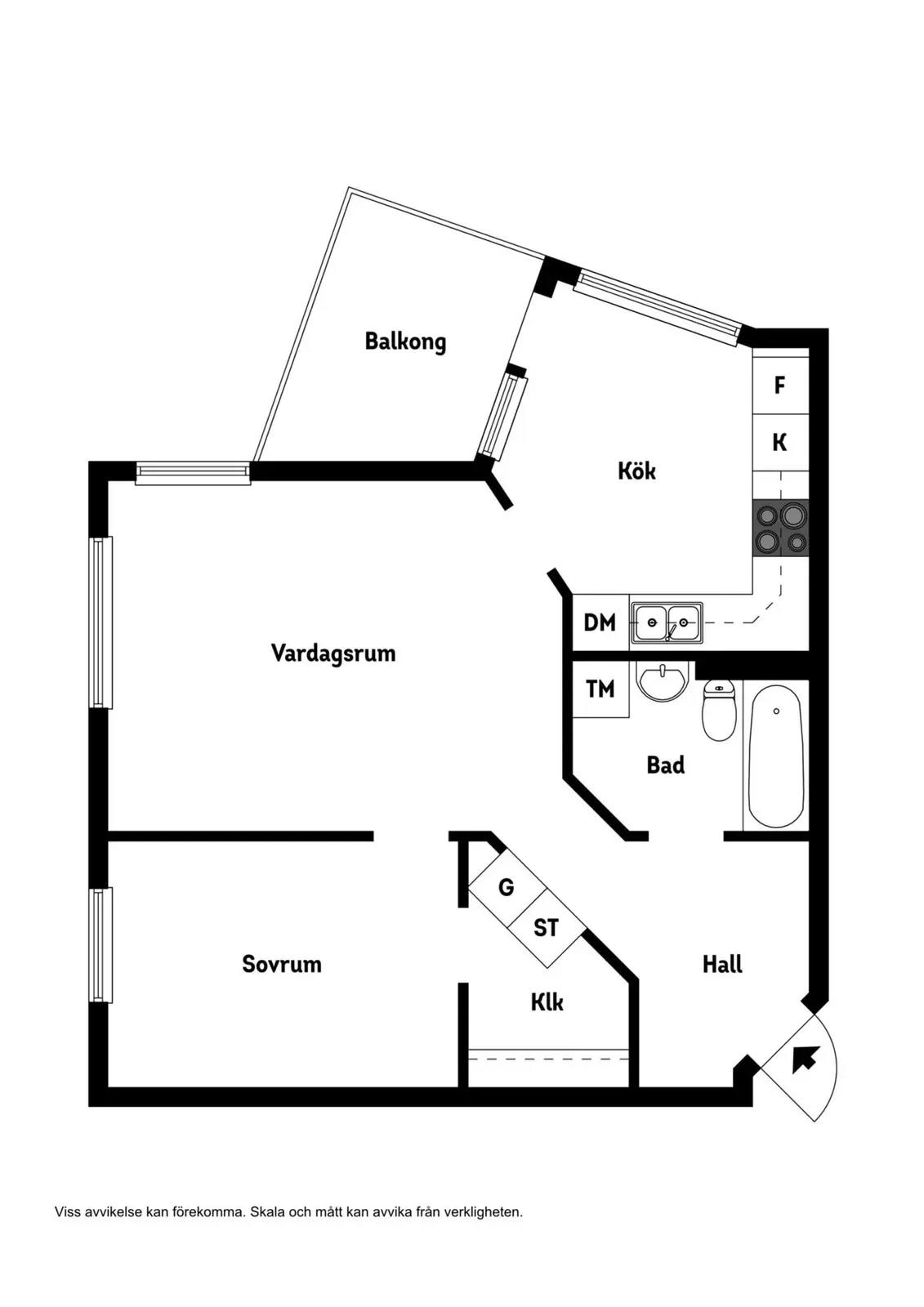 Planritning för Västra Esplanaden