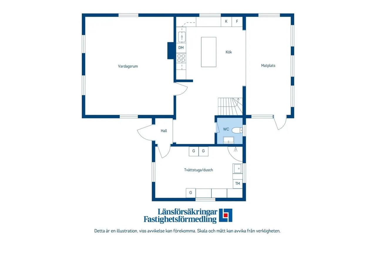 Floor plan for Frostkåge 340 & Frostkåge 338