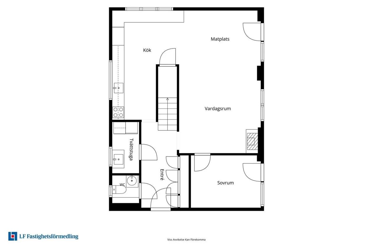 Floor plan for Stråkvägen 40