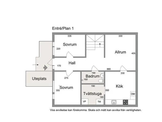 Planritning för Idtjärnsgatan 46