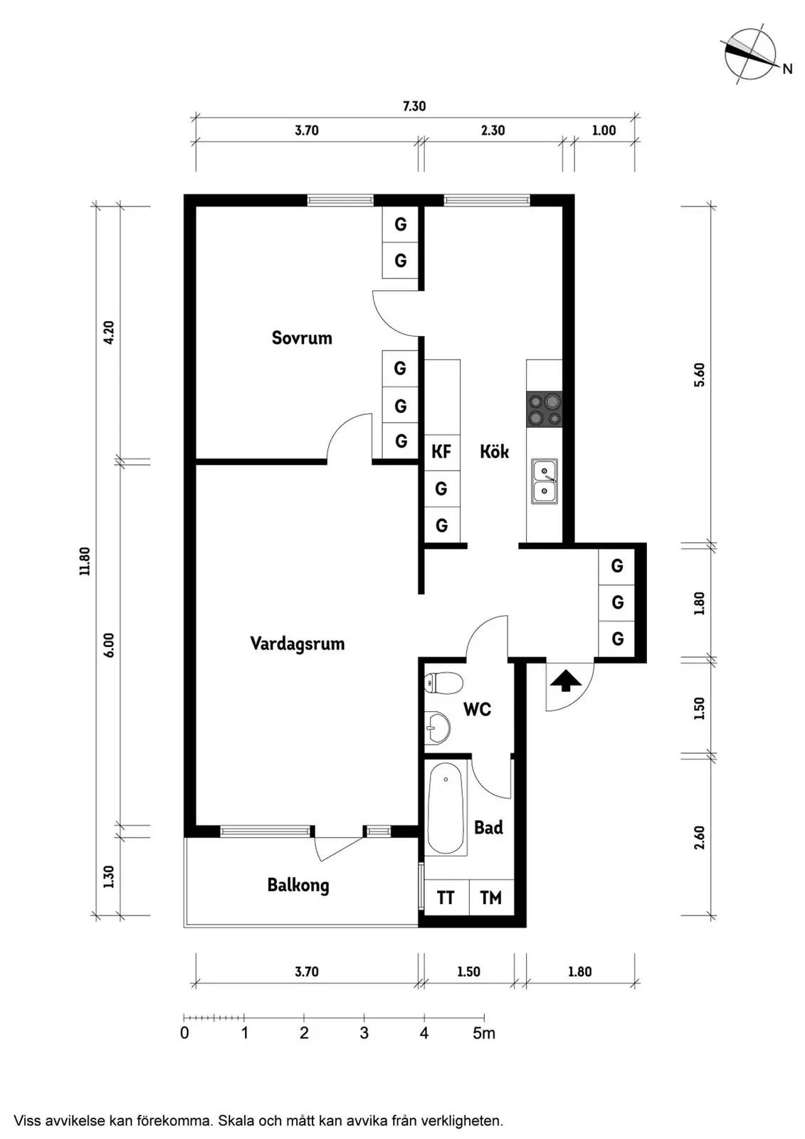 Floor plan for Hjällbogärdet