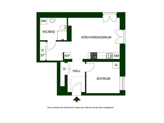 Floor plan for Hagaesplanaden 73