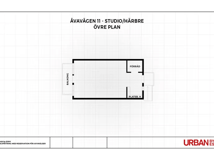Floor plan for Åvavägen 11