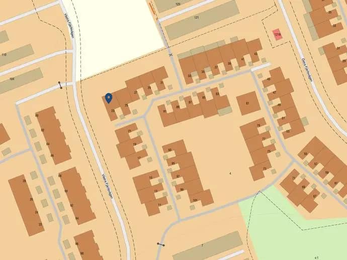Floor plan for Västra Fjärilsvägen 23