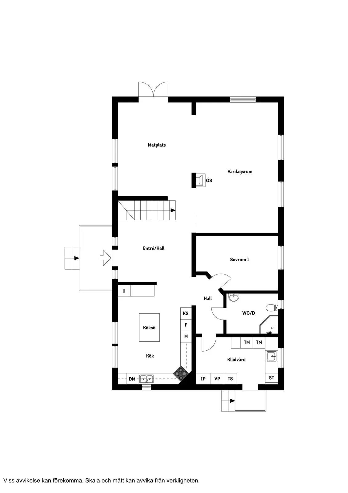 Planritning för Slumnäsvägen 58