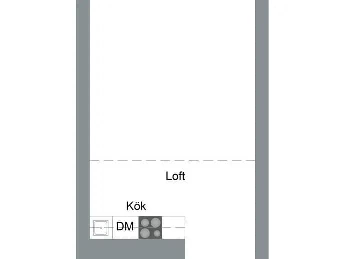 Planritning för Lönngatan 20E