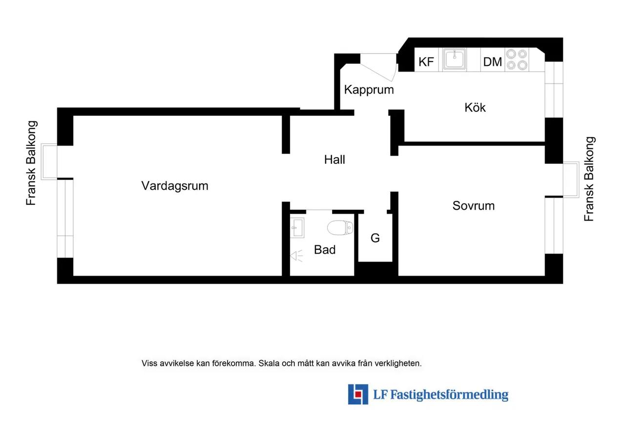 Floor plan for Saarisvägen 14A