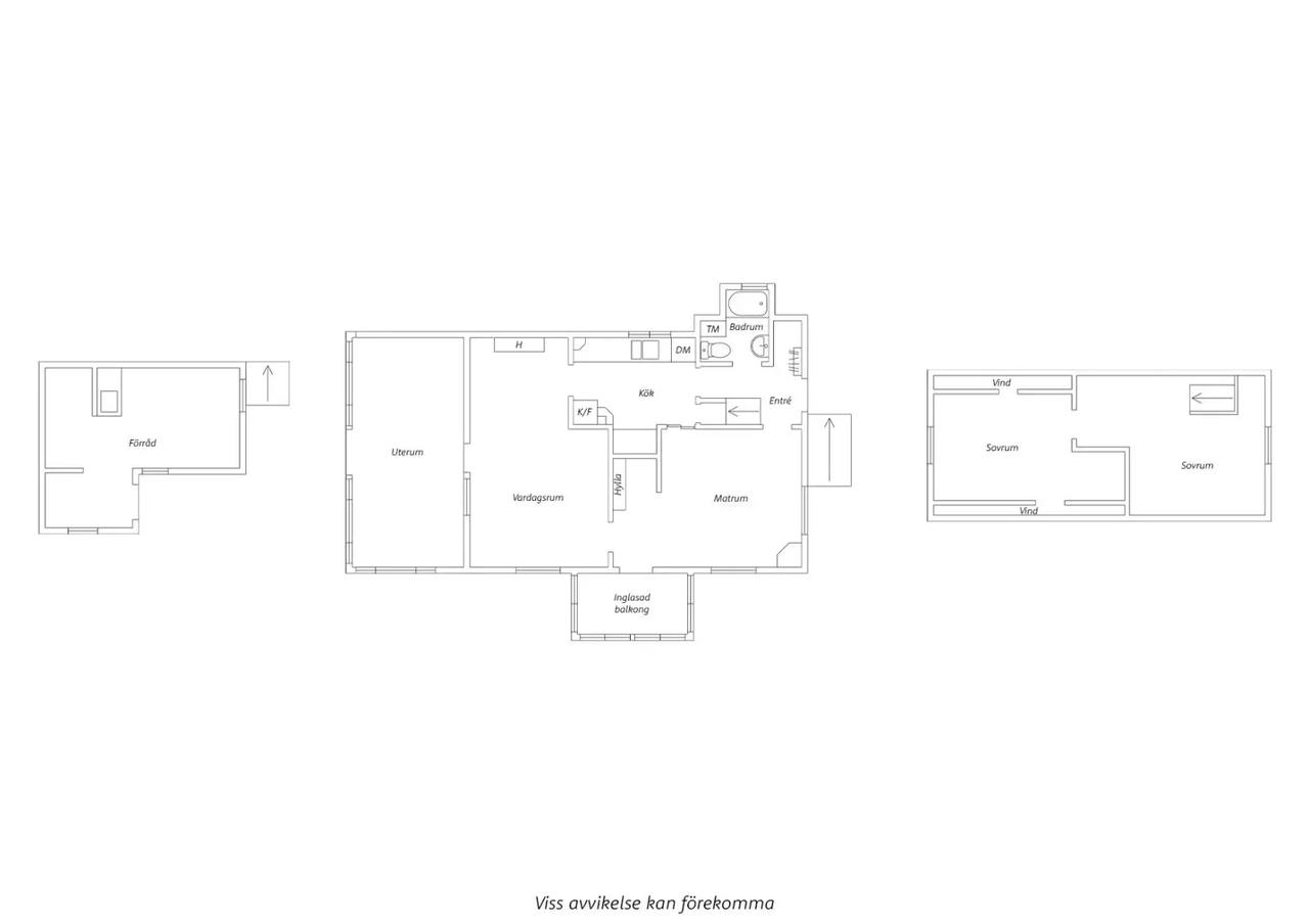 Floor plan for Åkarp 9062