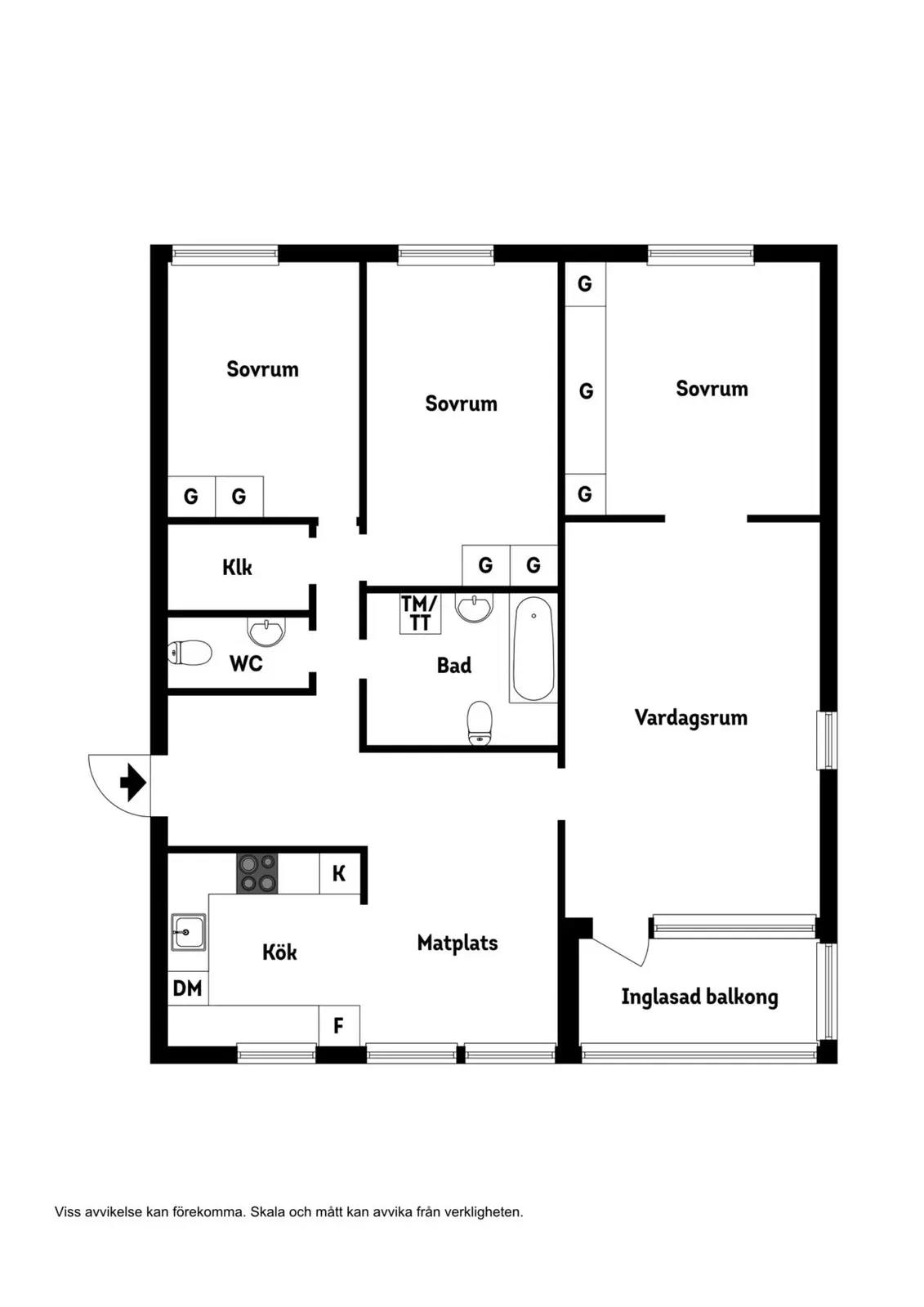 Planritning för Aspnäsvägen 30
