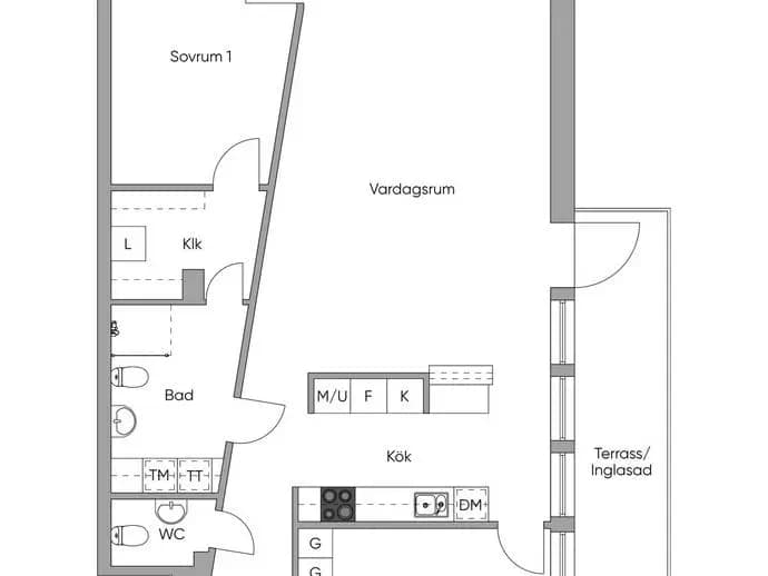 Floor plan for Herserudsvägen 1