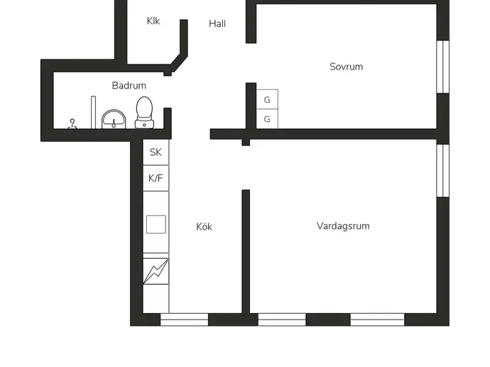 Floor plan for Timmermansgatan 9