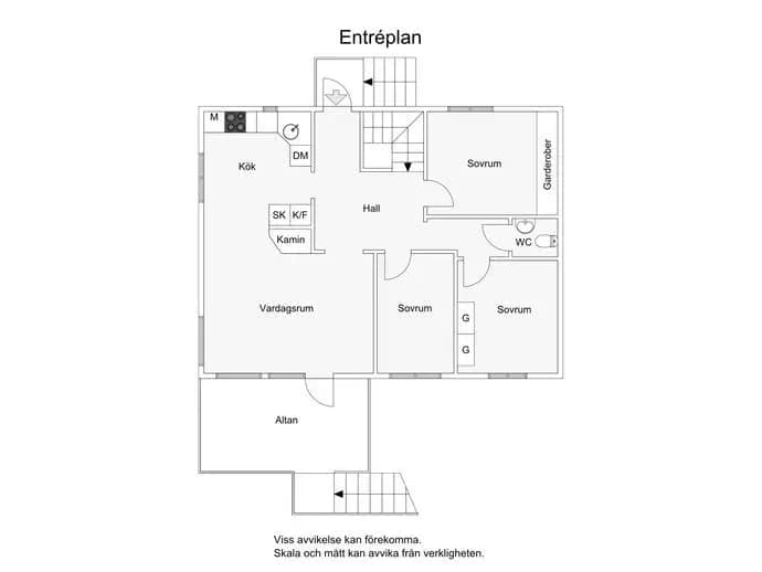 Floor plan for Hammerstavägen 138