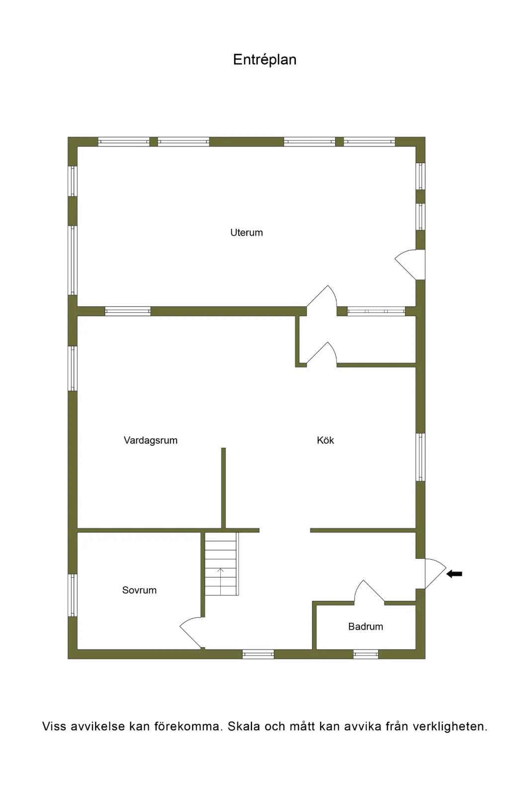 Floor plan for Mala 3111