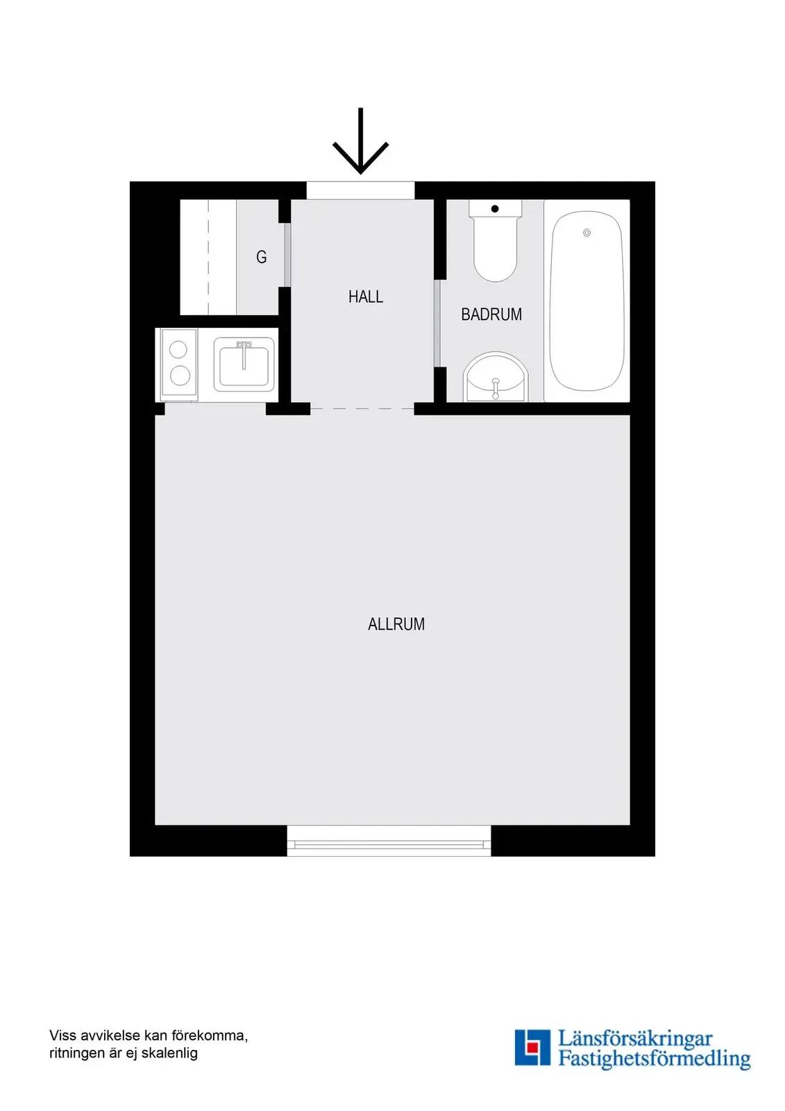 Floor plan for Trollesundsvägen 112