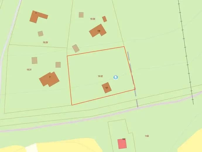 Planritning för Nothamnsvägen 137