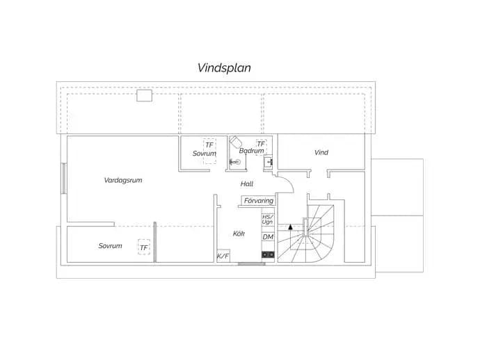 Floor plan for Badstrandsvägen 8